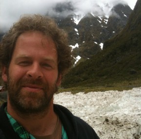 Founder Trevor Rose at Franz Josef NZ
